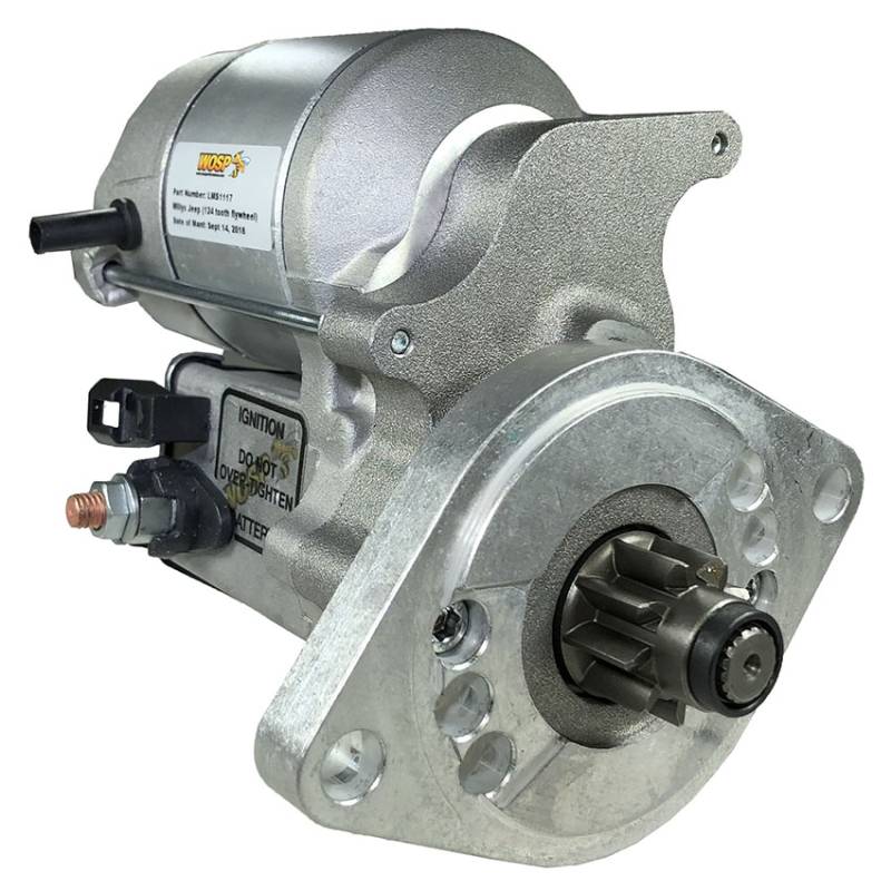 Starter Motor 12 Volt, HI - Torque, MZ - 4137, 1949 - 1953, Willys Jeep CJ3A - The JeepsterMan