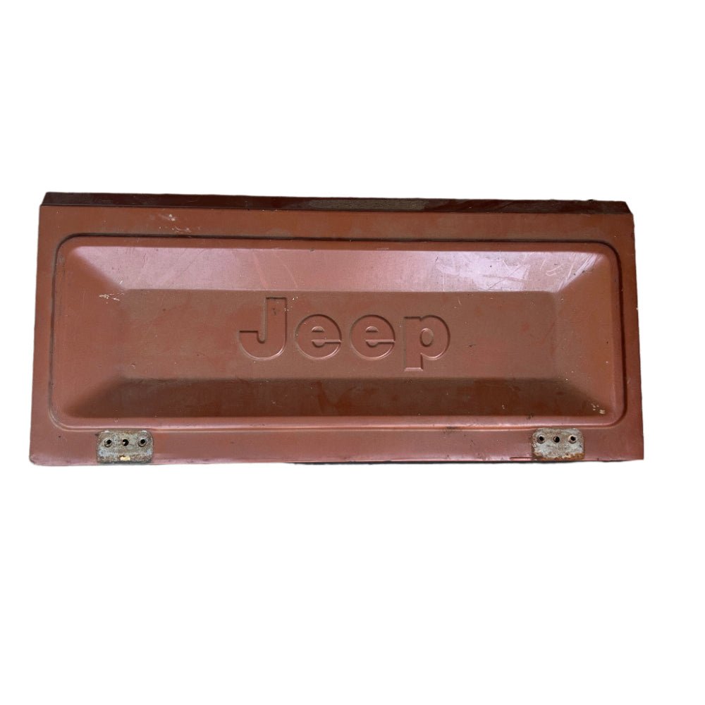 Steel Tailgate, Used, OEM, 1976 - 1986, Jeep CJ7 and CJ8 - The JeepsterMan