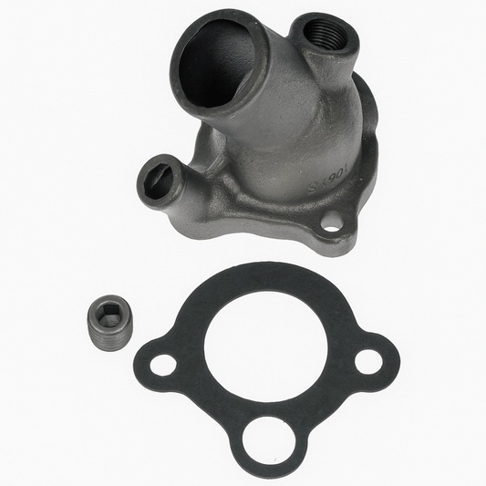 Thermostat Housing, 1972 - 1981, Jeep CJ5, CJ6, CJ7, CJ8, Commando, 5.0L or 5.9L Engine - The JeepsterMan