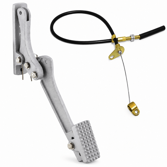 Universal Accelerator Pedal and Throttle Cable, Weber Conversion, 1941-1971, Willys and Jeep - The JeepsterMan