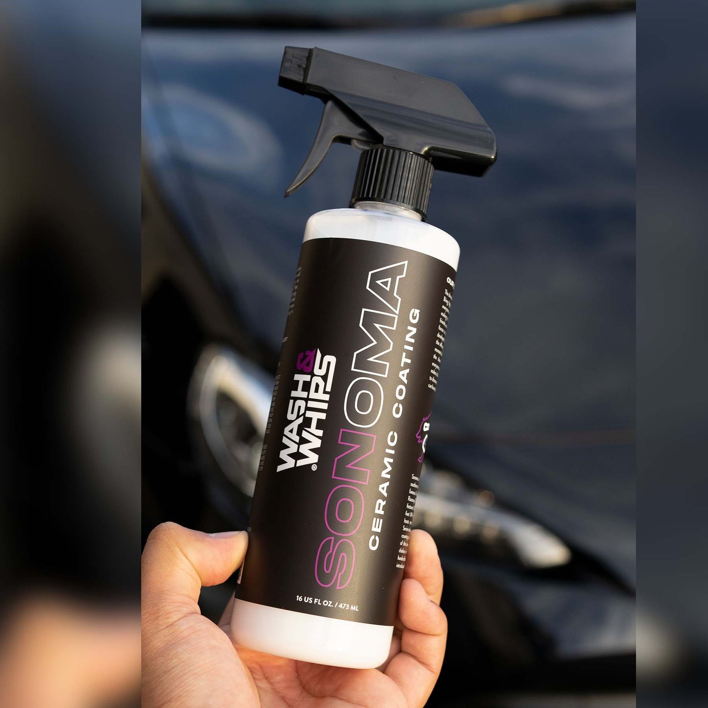 WASH&WHIPS Sonoma Ceramic Finishing Coating Spray - 9H - The JeepsterMan