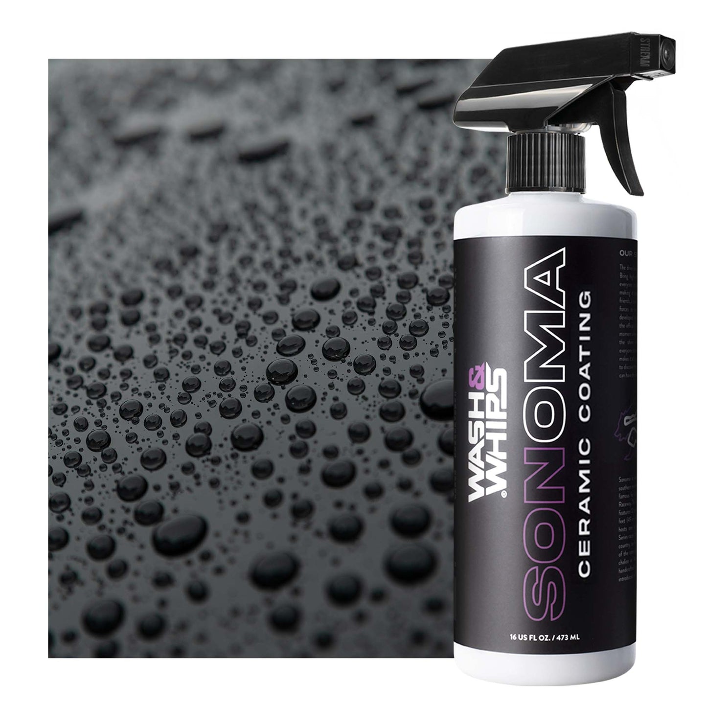 WASH&WHIPS Sonoma Ceramic Finishing Coating Spray - 9H - The JeepsterMan