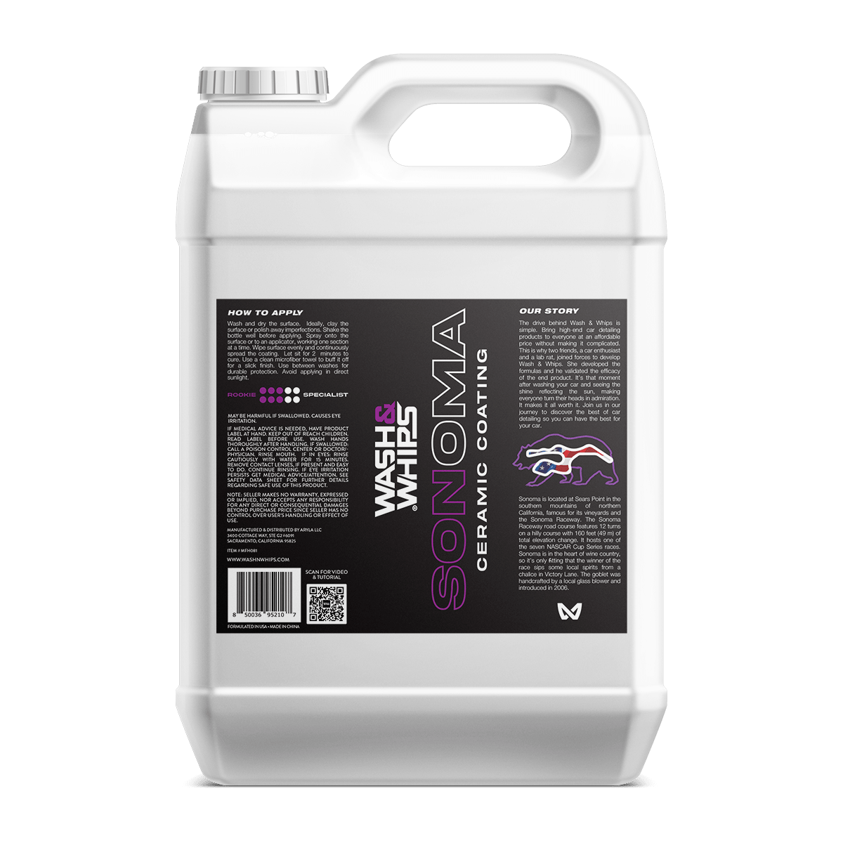 WASH&WHIPS Sonoma Ceramic Finishing Coating Spray - 9H - The JeepsterMan