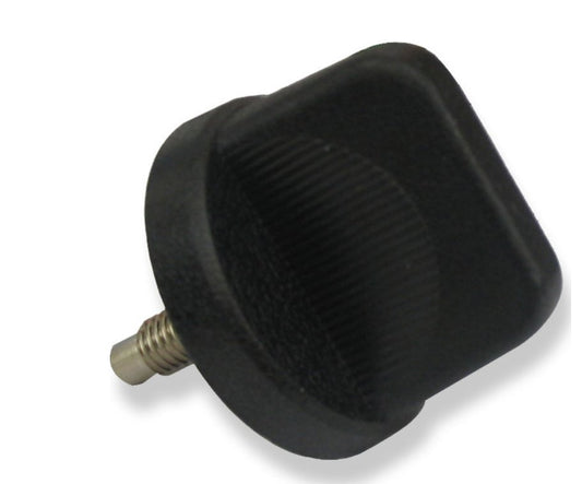 Windshield Bracket Knob, Black Plastic, 1976-1986 Jeep CJ-5, CJ-7, & CJ-8 - The JeepsterMan