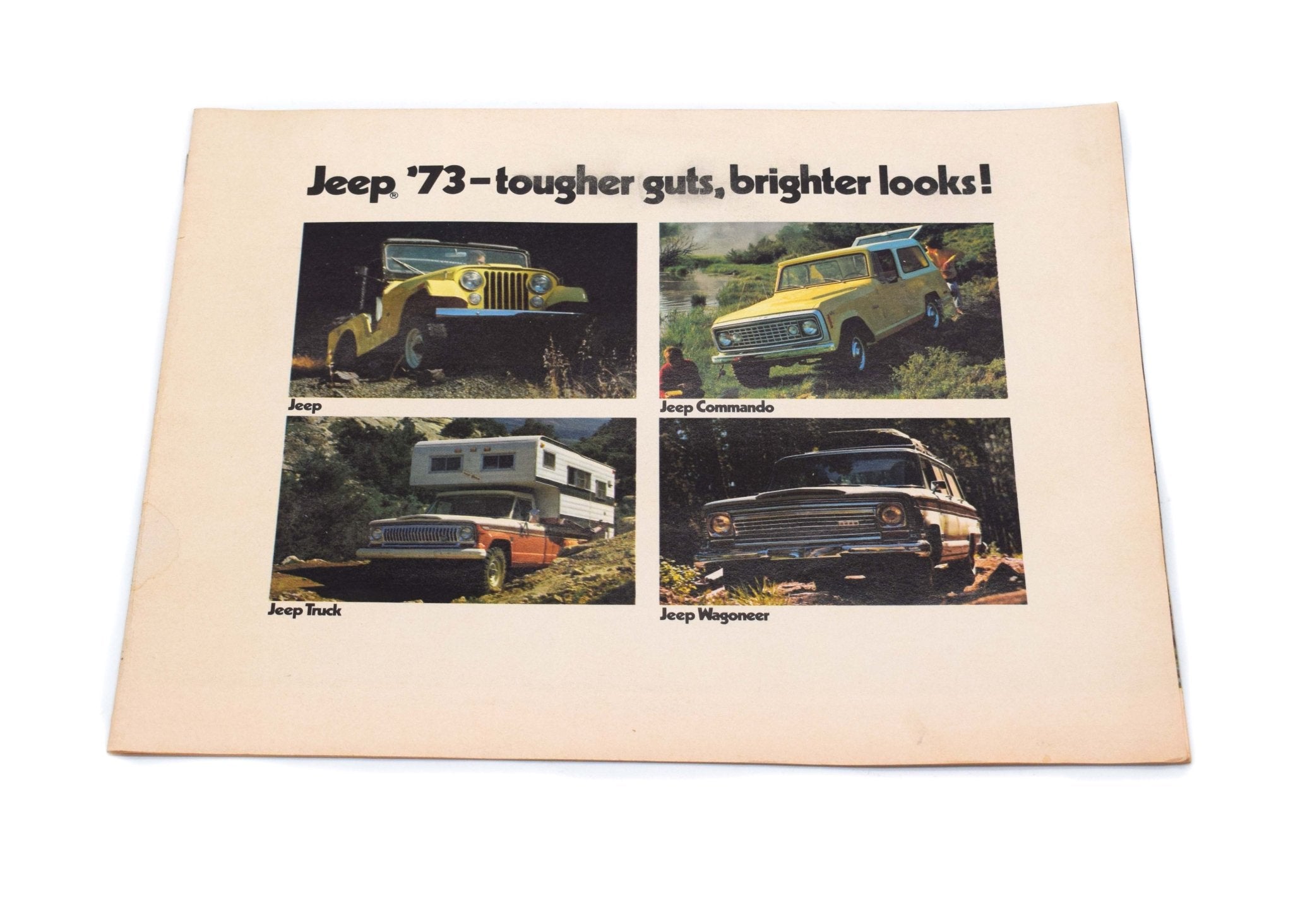 1973 Jeep Sales Catalog The JeepsterMan