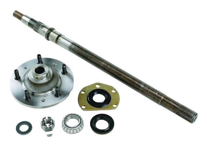 Axle Kit, (Rear Left), 1976-1983, CJ5, CJ7, & CJ8 w. AMC 20 and Quadra-Trac - The JeepsterMan