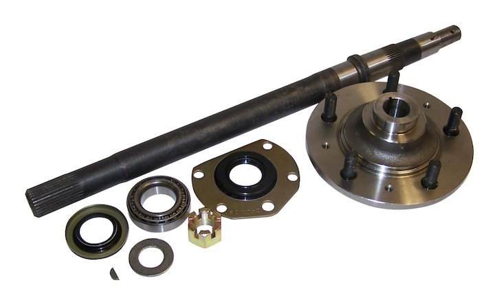 Axle Kit, Rear Right, 1976-1979, Jeep CJ5 and CJ7 w/ AMC 20 and Quadra-Trac - The JeepsterMan