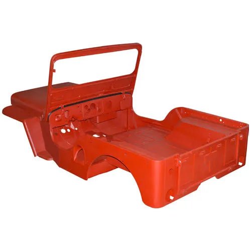 Body Tub Kit w/o Grille, 1950-1952, M38 Willys Jeep - The JeepsterMan