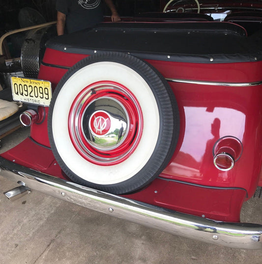 Boot, Cloth, Black, or Tan, 1948-1951 Jeepster - The JeepsterMan