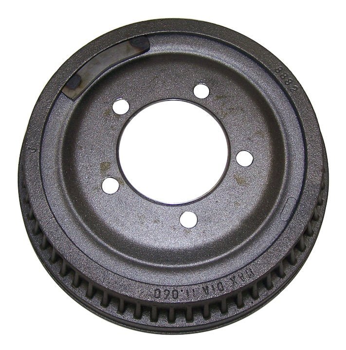 Brake Drum 11' Finned, 1972-1978, Willys & Jeep Commando and CJ Series - The JeepsterMan