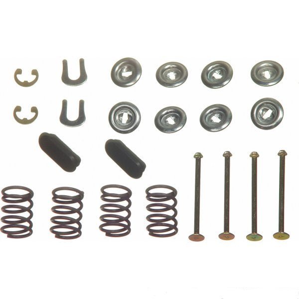 Brake Shoe Hold Down Kit, 11' Brakes, 19641978 Willys & Jeep, Jeep Co