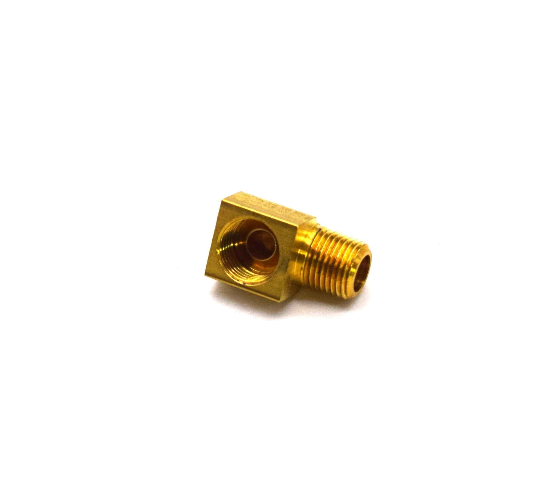 Demon 142117 Carburetor Inlet Fitting - 9/16-24 X 5/8-18 High-Flow Fuel Connection