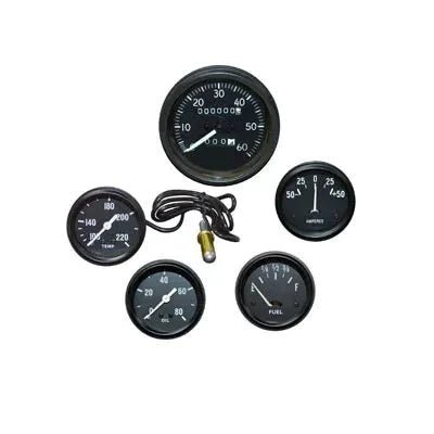 Complete Speedometer (6-Volt) Assy. & Gauges Kit, 1946-1964, CJ2A, 3A, and 3B - The JeepsterMan