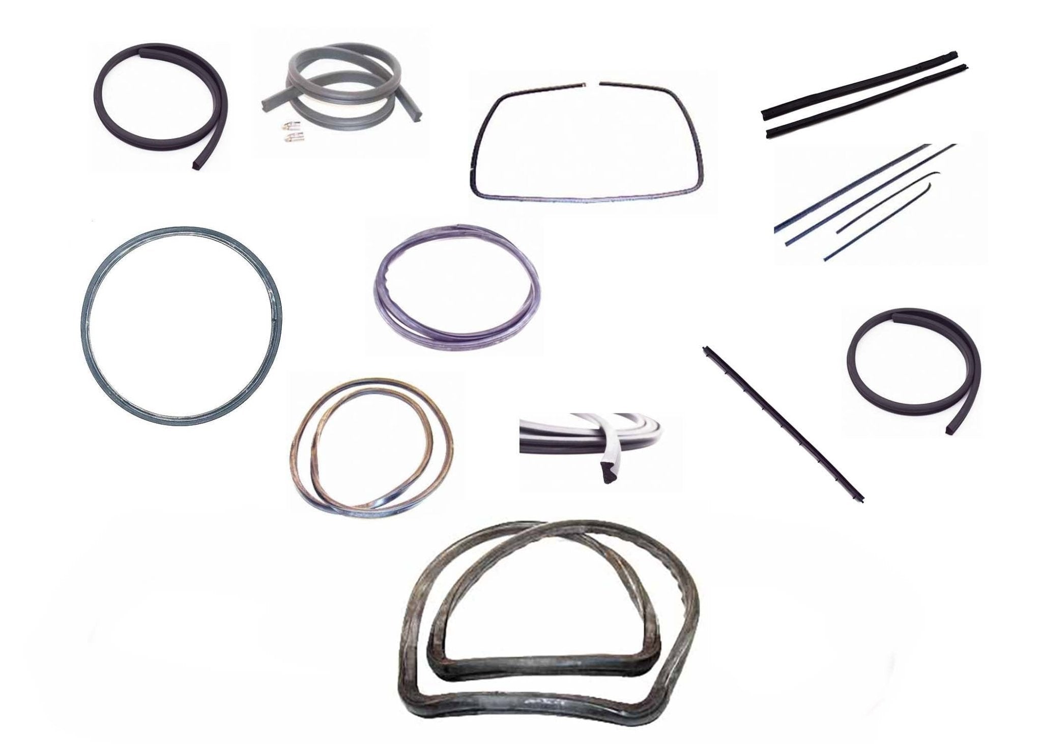 Complete Weather Seal Kit, 19611964, Willys Station Wagon The