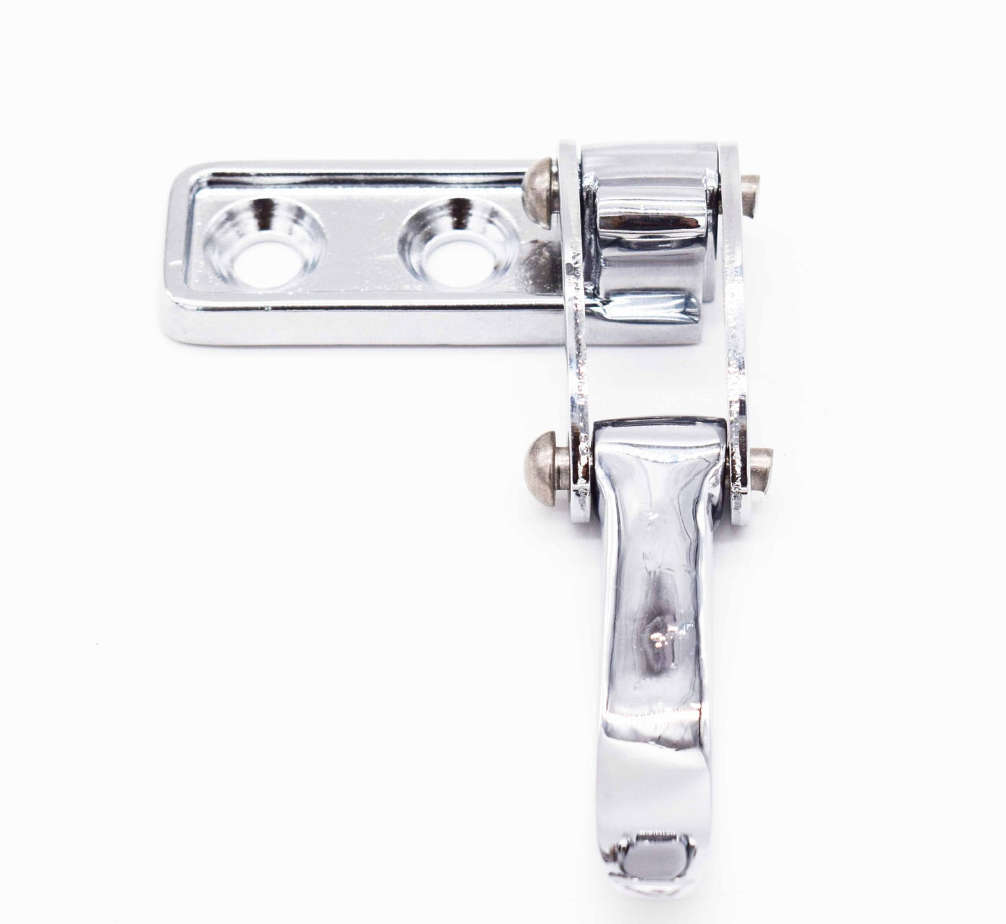Convertible Lock Handle and Bracket, Passenger side, 1948-1951, Jeepster - The JeepsterMan