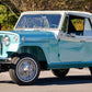 Convertible Top, Canvas, Black, Tan, or White, 1967-1973 Jeepster Commando and Commando w/ Continental Kit - The JeepsterMan