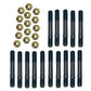 Cylinder Head Stud & Nut Kit, 4-134, L Head, 1941-1953, Willys and Jeep - The JeepsterMan