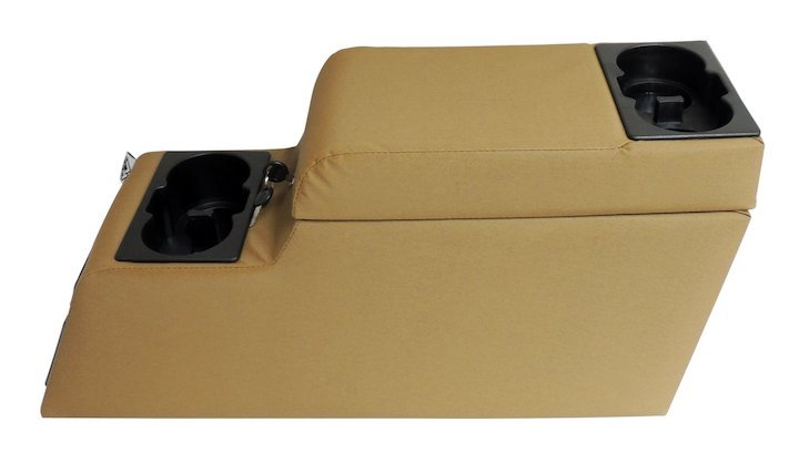 Deluxe Locking Center Console (Spice), 1976-1986, Jeep CJ-5, CJ-7, & CJ-8 - The JeepsterMan