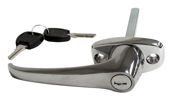 Door Handle, (Chrome), 1976-1981, Jeep CJ-5 & CJ-7 - The JeepsterMan