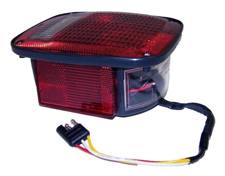 Driver-Side Tail Lamp, 1981-1986, Jeep CJ-5, CJ-7, & CJ-8 - The JeepsterMan