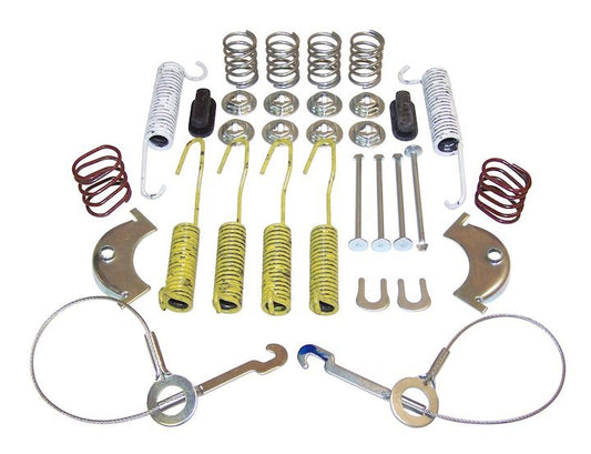 Drum Brake Hardware Kit, 1986, Jeep CJ-7 & CJ-8 - The JeepsterMan