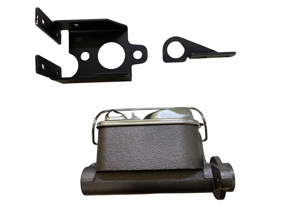 Dual Master Cylinder Conversion, Disc/Drum Basic Kit, 1941-1971 Willys and Jeep - The JeepsterMan