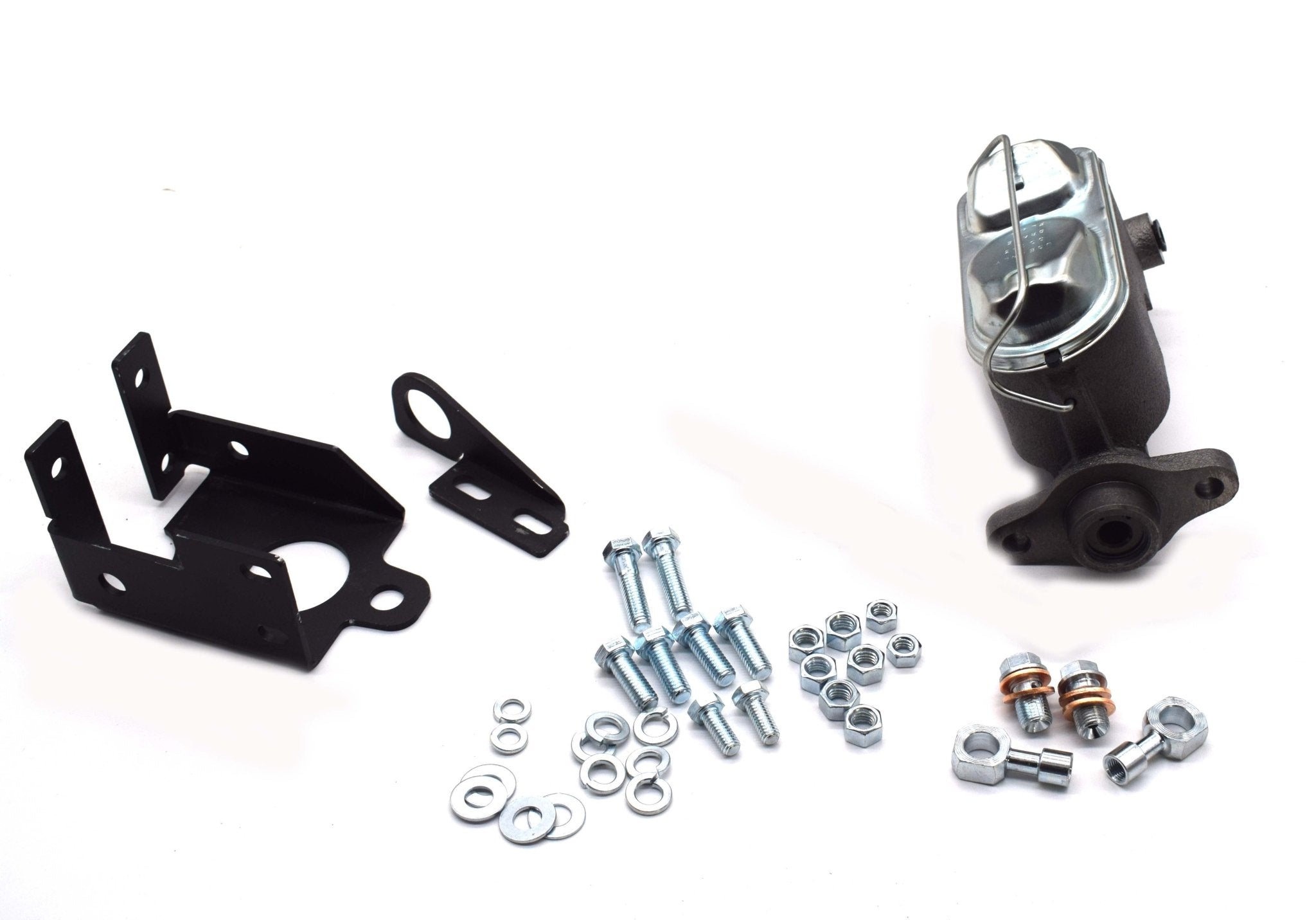 Dual Master Cylinder Conversion, Disc/Drum Basic Kit, 19461964, Willy The JeepsterMan