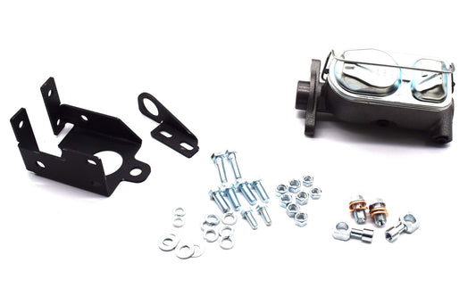 Dual Master Cylinder Conversion, Disc/Drum Basic Kit, 1946-1964, Willys Station Wagon and Pickup - The JeepsterMan