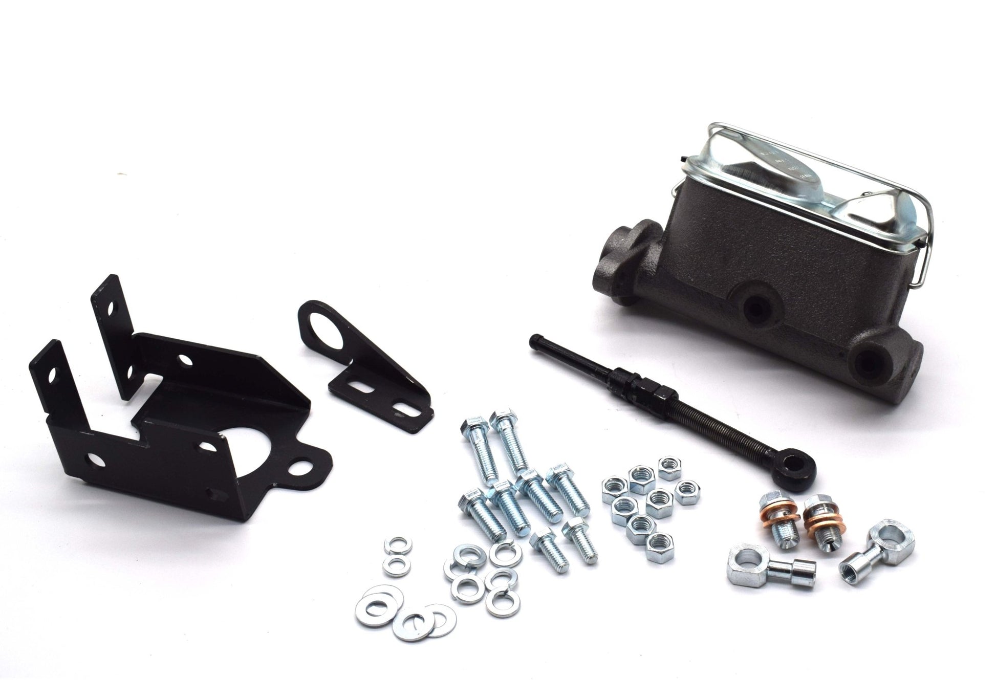 Dual Master Cylinder Conversion, Disc/Drum Premium Kit, 1941-1971 Willys and Jeep - The JeepsterMan