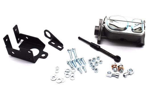 Dual Master Cylinder Conversion, Disc/Drum Premium Kit, 1946-1964 Willys Station Wagon and Pickup Truck - The JeepsterMan