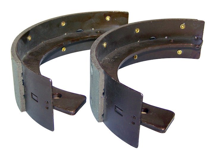 Emergency Brake Shoe Set, 1943-1971, MB, M38, CJ Series, Pick Up Truck, Station Wagon, and Sedan Delivery - The JeepsterMan