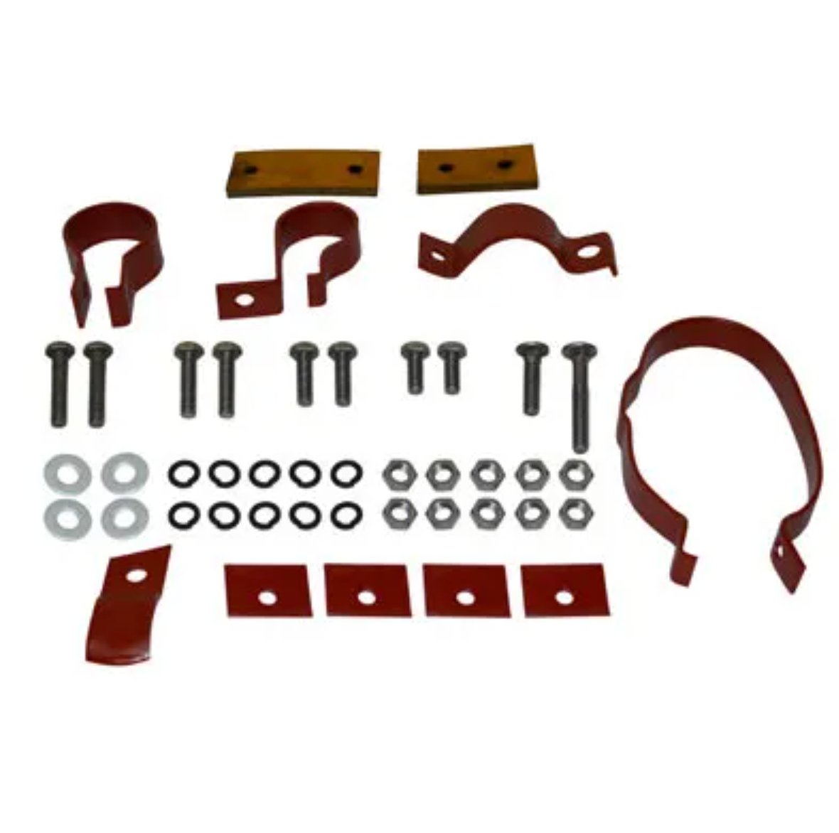 Exhaust Mounting Kit, 1941-1945 Willys Jeep MB & GPW - The JeepsterMan
