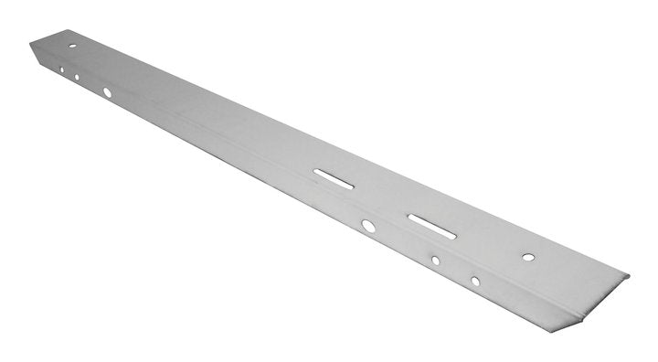 Front Bumper Overlay (Stainless), 1976-1983 Jeep CJ-5, CJ-7, & CJ-8 - The JeepsterMan