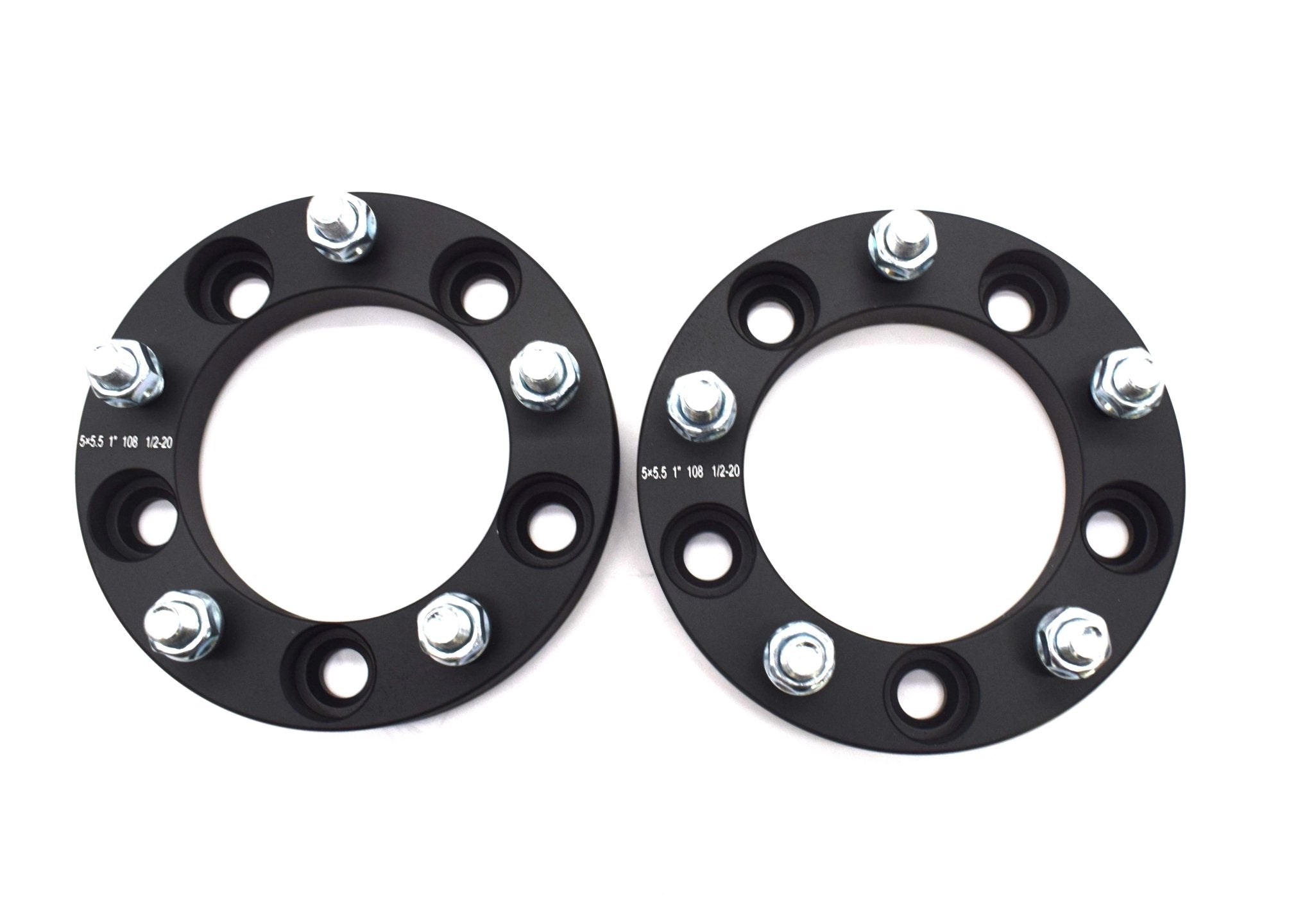 Front or Rear 2" Wheel Spacer Set, 5 x 5.5, 19411986, Willys and Jeep
