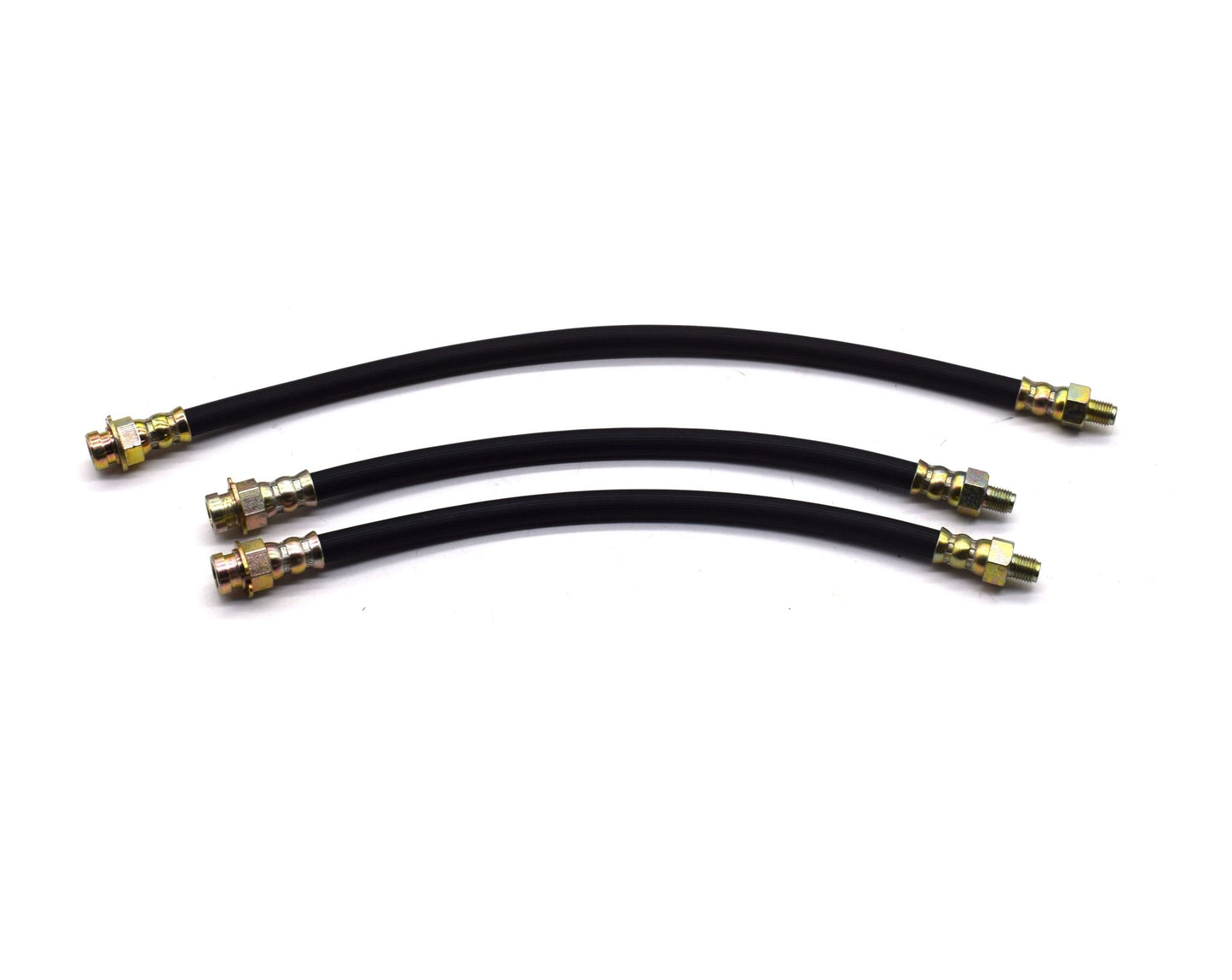 Front & Rear Brake Hose Kit, 1953-1966, Willys Jeep CJ-3B, CJ-5, and M38-A1 - The JeepsterMan