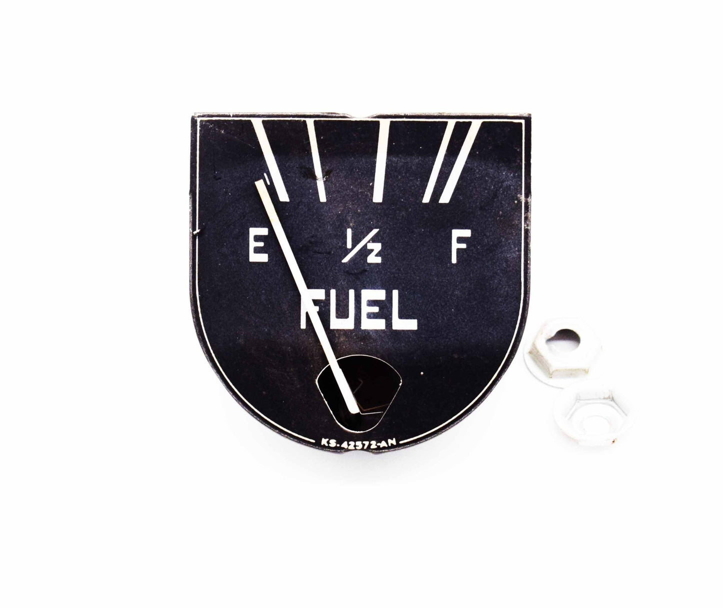 Fuel Gauge, Black Face, Used, 1948-1949, Jeepster - The JeepsterMan