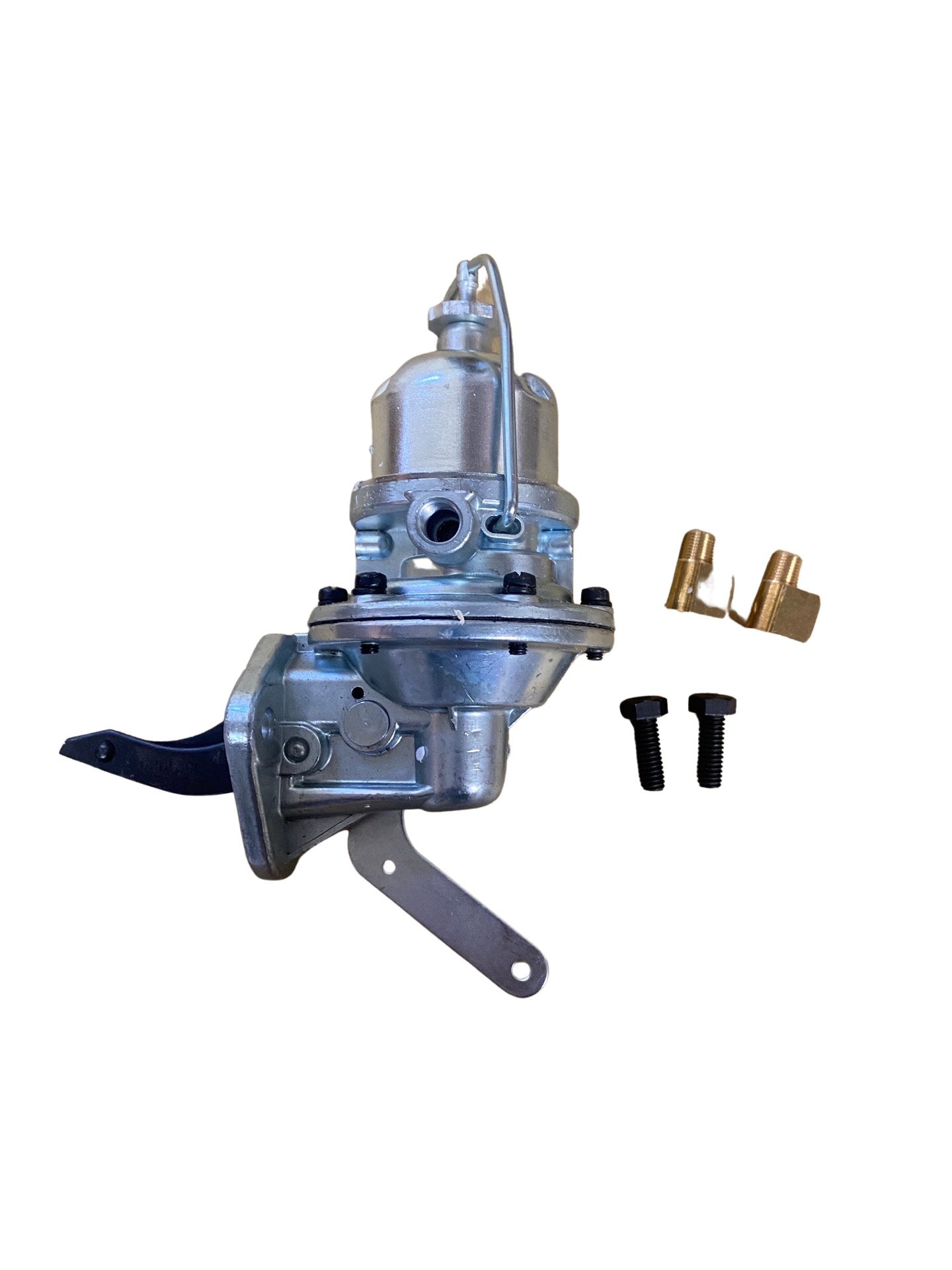 Fuel Pump, Single Action, With Primer Handle, 4-134 Engine, 1941-1971, Willys and Jeep - The JeepsterMan