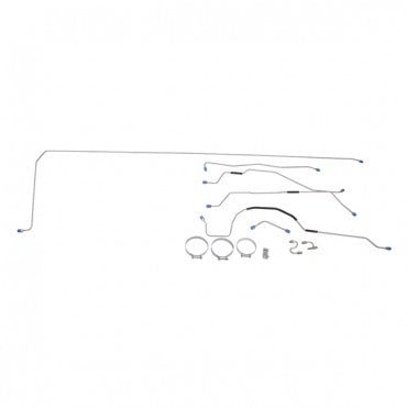 Full Brake Line Set, 1966-1971 Willys Jeep CJ-5 w/ 10 Inch brakes and 134 Engine - The JeepsterMan