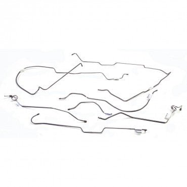 Full Brake Line Set, 1976-1980 Jeep CJ7 without Quadratrac - The JeepsterMan