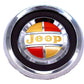 Grille Medallion with Bracket and Hardware, 1967-1971 Jeepster Commando - The JeepsterMan