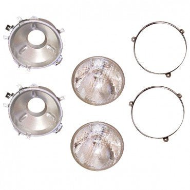 Headlight Assemblies, 1972-1986, Jeep CJ5, CJ6, CJ7, & CJ8 – The ...