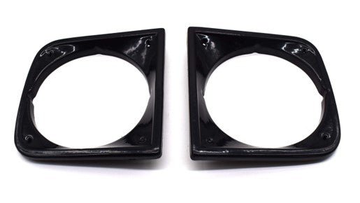 Headlight Bezel Door Ring Pair, 1972-1973, Jeep Commando - The JeepsterMan