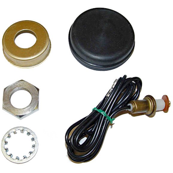 Horn Button Kit, 2 3/8', 1963-1971 Willys & Jeep, CJ 3B, CJ 5, CJ 6, FC-150 - The JeepsterMan