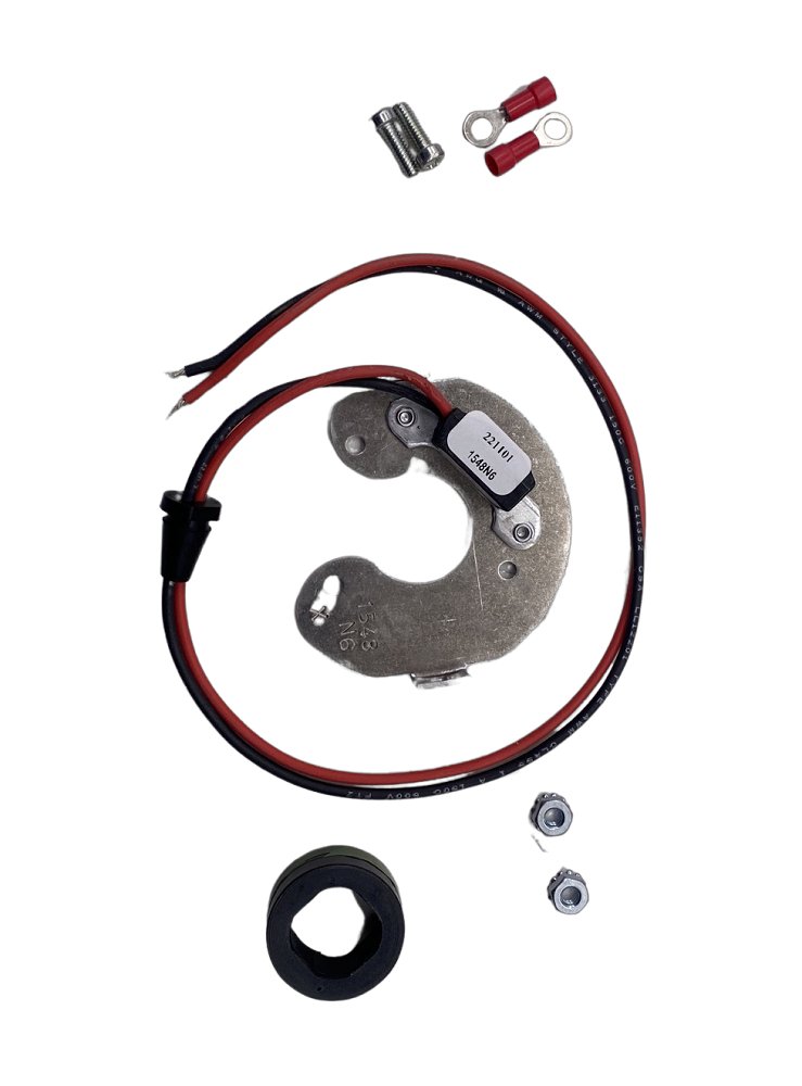 Ignition Solid State Conversion, Prestolite IAY-4401, Distributor, 6 Volt, Negative Ground - The JeepsterMan