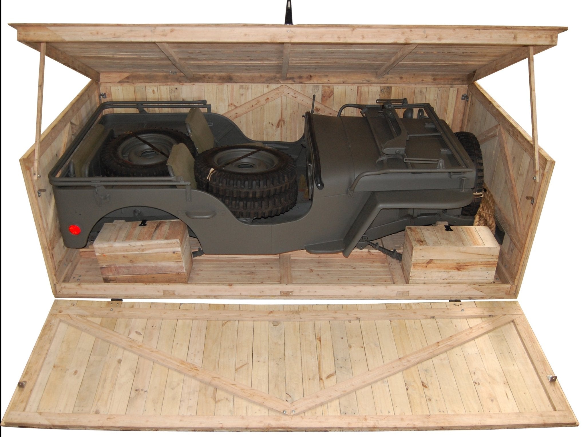 Willy Maker Kit Jeep in a Crate, 1942 Willys MB Kit – The JeepsterMan