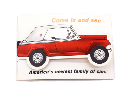 Jeepster Commando Dealer Fold-up Brochure - The JeepsterMan