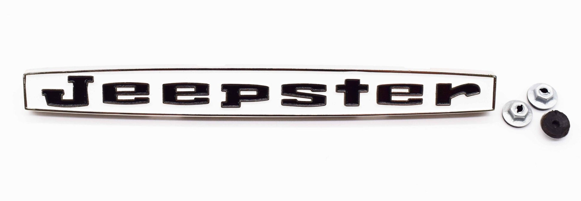 'Jeepster' Hood Emblem, 1967-1971 Jeepster Commando - The JeepsterMan