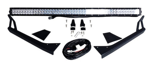 LED Light Bar & Bracket Kit (50 in), 1976-1986, Jeep CJ-7 and CJ-8 - The JeepsterMan