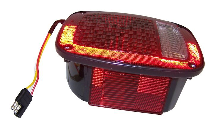 Passenger-Side Tail Lamp, 1981-1986, Jeep CJ-5, CJ-7, & CJ-8 - The JeepsterMan