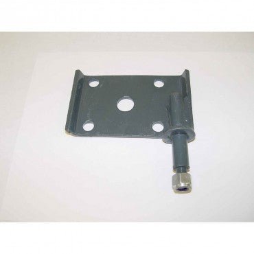 Rear Drivers Side, Leaf Spring Shock Mount Plate, 1946-1964 Willys Jeep, CJ-2A, CJ-3A, CJ-3B, M38 - The JeepsterMan